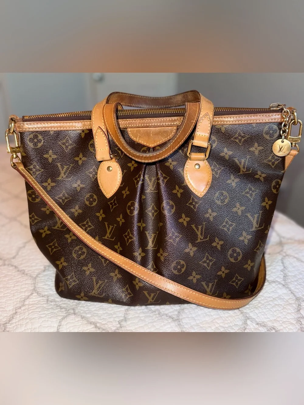 Louis Vuitton Palermo PM-COA included.